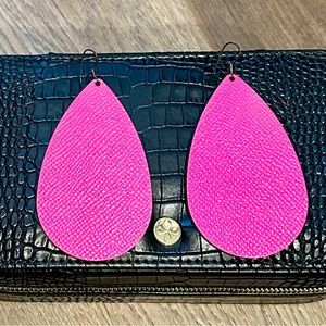 Nickel & Suede Earrings